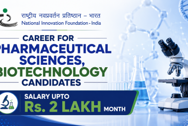 Career for Pharmaceutical Sciences, Biotechnology candidates at NIF