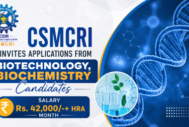 CSMCRI invites applications from Biotechnology, Biochemistry candidates