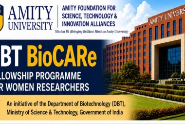 DBT BioCARe Fellowship Programme for Women Researchers