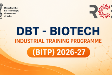 DBT - BIOTECH INDUSTRIAL TRAINING PROGRAMME (BITP) 2026-27 UNDER SKILL VIGYAN