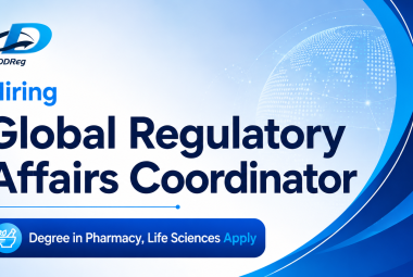 DDReg Pharma Hiring Global Regulatory Affairs Coordinator