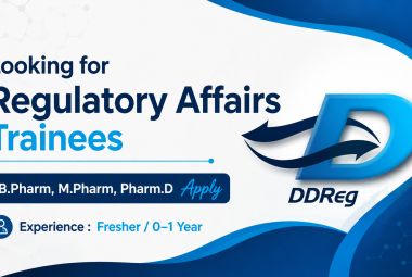 DDReg Pharma Looking for Regulatory Affairs Trainees