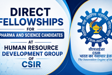 Direct Fellowships for Pharma and Science candidates at Human Resource Development Group of CSIR