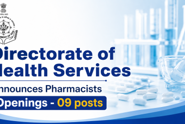 Directorate of Health Services Announces Pharmacists Openings
