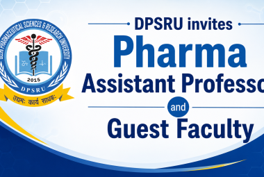 DPSRU invites Assistant Professor and Guest Faculty