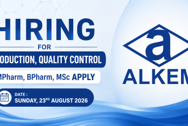 Hiring for Production, Quality Control at Alkem Laboratories