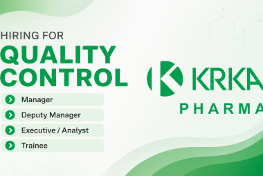 Hiring for Quality Control at KRKA Pharma