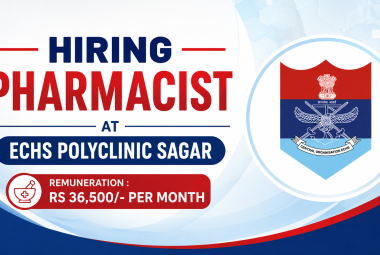 Hiring Pharmacist at ECHS Polyclinic Sagar