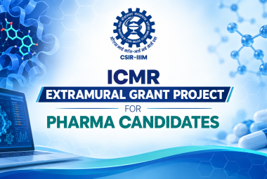 ICMR Extramural Grant Project for Pharma candidates at IIIM
