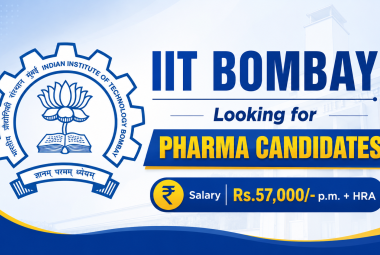 IIT Bombay Looking for Pharma candidates