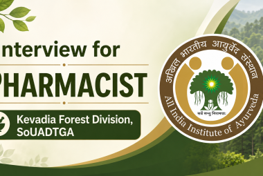Interview for Pharmacist at All India Institute of Ayurveda