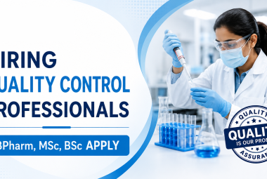 Ipca Laboratories Limited Hiring Quality Control Professionals