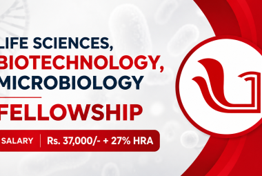 Life sciences, Biotechnology, Microbiology Fellowship at IISER