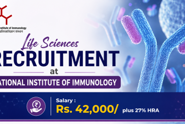 Life Sciences Recruitment at National Institute of Immunology