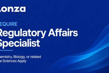 Lonza Require Regulatory Affairs Specialist