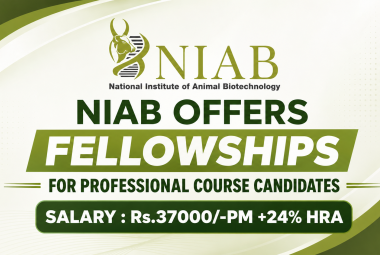 NIAB offers Fellowships for Professional Course candidates