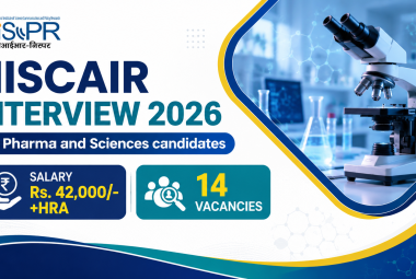 NISCAIR Interview 2026 for Pharma and Sciences candidates