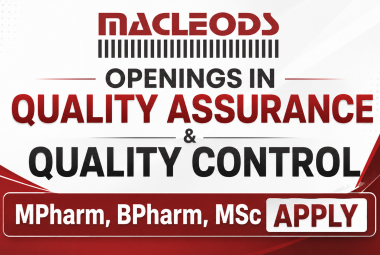 Openings in Quality Assurance and Quality Control at Macleods