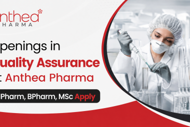 Openings in Quality Assurance at Anthea Pharma