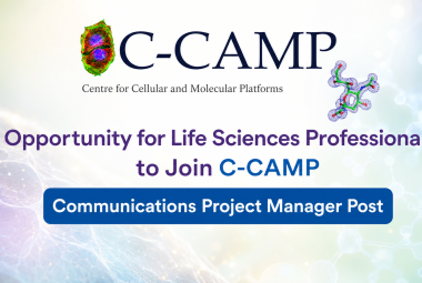 Opportunity for Life Sciences Professional to Join C-CAMP