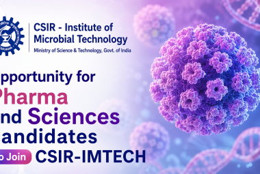 Opportunity for Pharma and Sciences candidates to Join CSIR-IMTECH