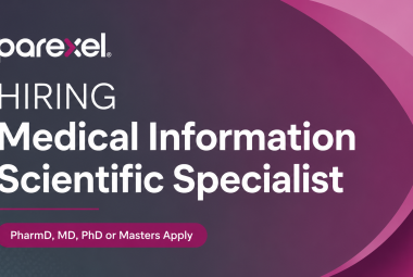 PAREXEL Hiring Medical Information Scientific Specialist