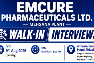 Pharma and Science Jobs in Multiple Department at Emcure Pharma