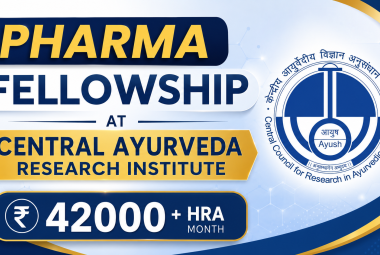 Pharma Fellowship at Central Ayurveda Research Institute