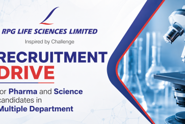 Recruitment Drive for Pharma and Science candidates in Multiple Department at RPG Life Sciences