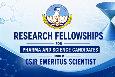 Research Fellowships for Pharma and Science candidates under CSIR Emeritus Scientist at Bharathidasan University
