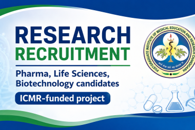 Research Recruitment for Pharma, Life Sciences, Biotechnology candidates at PGIMER