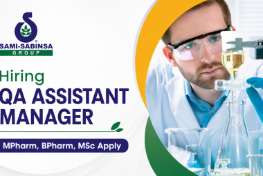 Sami-Sabinsa Group Hiring QA Assistant Manager