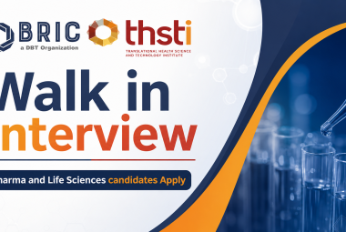 THSTI Interview - Pharma and Life Sciences candidates Apply