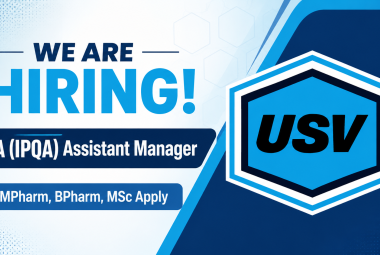 USV Private Limited Hiring QA (IPQA) Assistant Manager