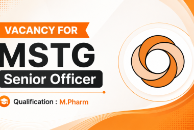 Vacancy for MSTG Senior Officer at Sun Pharma