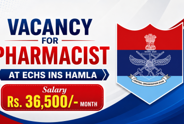 Vacancy for Pharmacist at ECHS INS Hamla