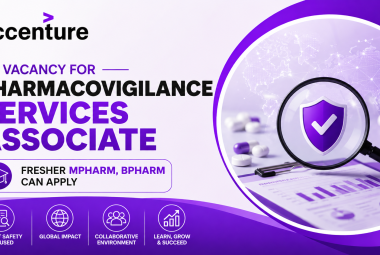 Vacancy for Pharmacovigilance Services Associate at Accenture