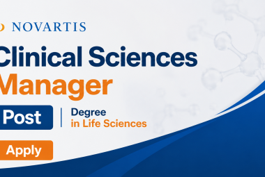 Work as Clinical Sciences Manager at Novartis