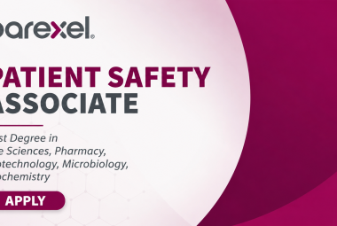 Work as Patient Safety Associate at PAREXEL