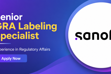 Work as Senior GRA Labeling Specialist at Sanofi
