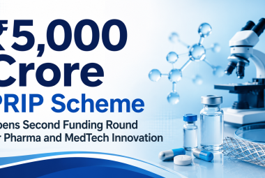 ₹5,000 Crore PRIP Scheme Opens Second Funding Round for Pharma and MedTech Innovation