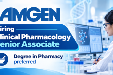 Amgen Hiring Clinical Pharmacology Senior Associate
