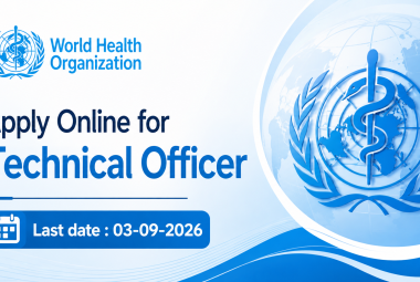 Apply Online for Technical Officer at World Health Organization