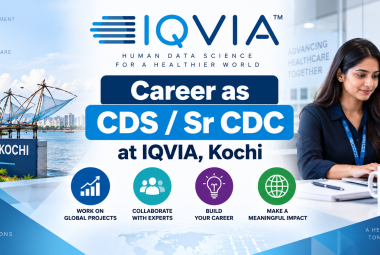 Career as CDS / Sr CDC at IQVIA, Kochi