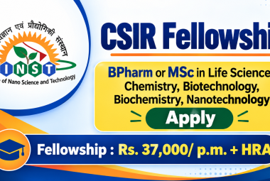 CSIR Fellowship at Institute of Nano Science and Technology