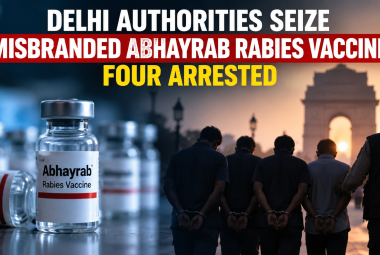 Delhi Authorities Seize Misbranded Abhayrab Rabies Vaccine, Four Arrested