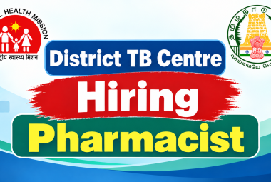District TB Centre Hiring Pharmacist
