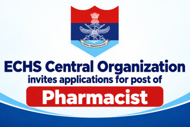 ECHS Central Organization invites applications for post of Pharmacist