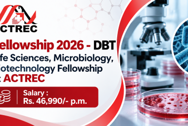 Fellowship 2026 - DBT Life Sciences, Microbiology, Biotechnology Fellowship at ACTREC