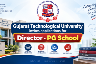 Gujarat Technological University invites applications for Director - PG School